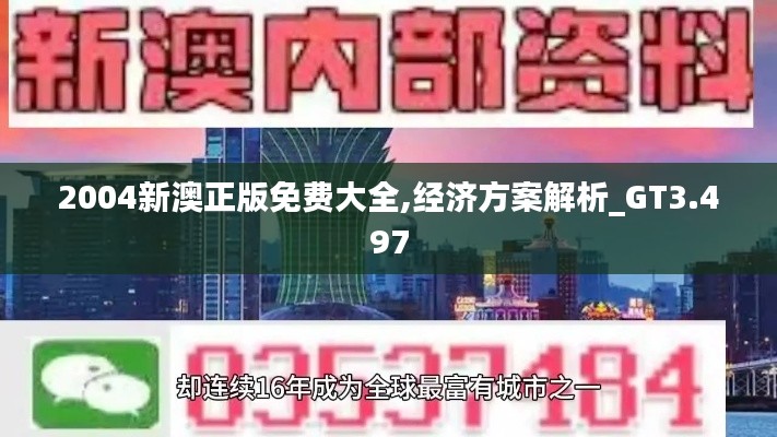 2004新澳正版免費大全,經(jīng)濟方案解析_GT3.497