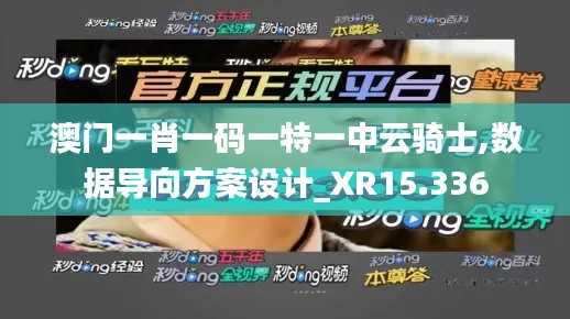 澳門一肖一碼一特一中云騎士,數(shù)據(jù)導(dǎo)向方案設(shè)計(jì)_XR15.336