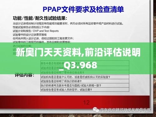 新奧門天天資料,前沿評估說明_Q3.968