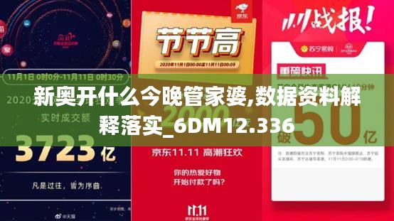 新奧開什么今晚管家婆,數(shù)據(jù)資料解釋落實_6DM12.336