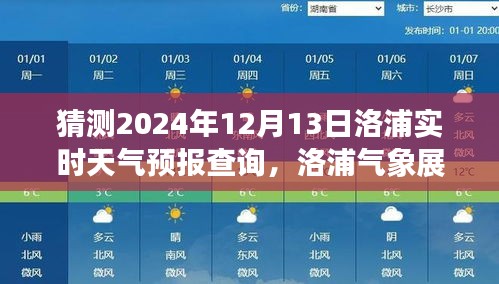 洛浦氣象展望，揭秘2024年12月13日天氣預(yù)報(bào)及其潛在影響分析