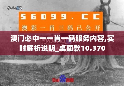 澳門必中一一肖一碼服務(wù)內(nèi)容,實時解析說明_桌面款10.370