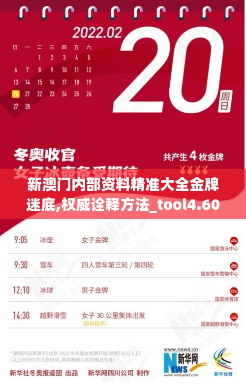 新澳門內(nèi)部資料精準(zhǔn)大全金牌迷底,權(quán)威詮釋方法_tool4.601
