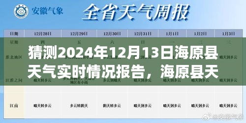 揭秘海原縣未來天氣實(shí)時(shí)情況，天氣預(yù)報(bào)預(yù)測報(bào)告（2024年12月13日）