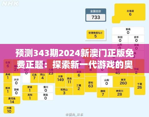 預(yù)測(cè)343期2024新澳門正版免費(fèi)正題：探索新一代游戲的奧秘
