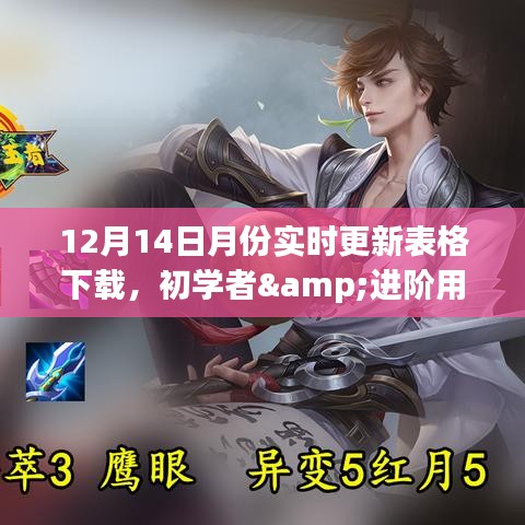 初學者與進階用戶通用，12月14日月份實時更新表格下載全攻略