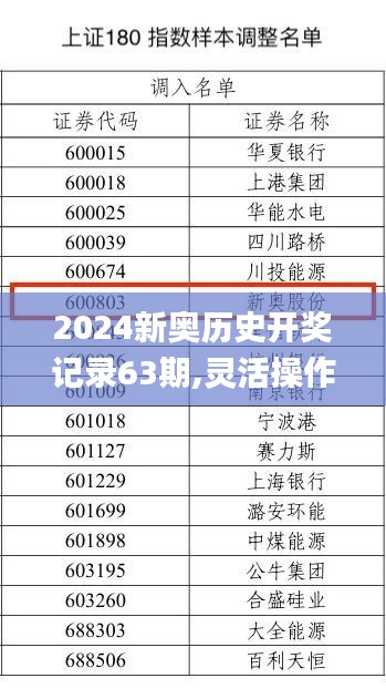 2024新奧歷史開獎記錄63期,靈活操作方案設(shè)計_專屬款1.977