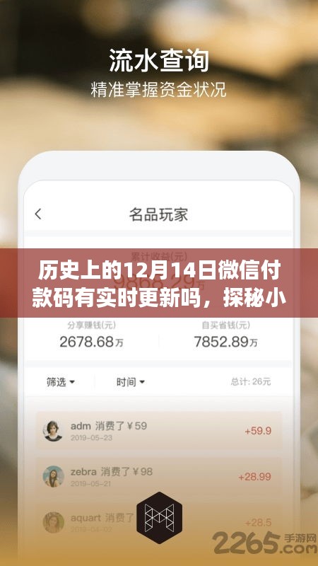 微信付款碼歷史更新探秘，十二月十四日是否實時更新？小巷特色小店探秘之旅
