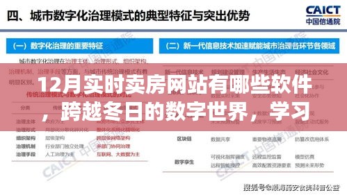 冬日的數(shù)字世界，賣(mài)房軟件與信心之旅