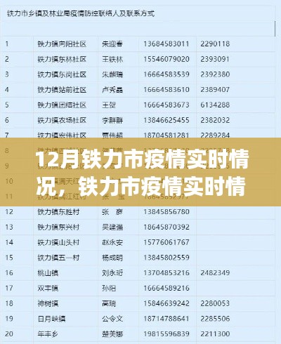 鐵力市疫情實時報告，聚焦防控進展與公眾應對指南，12月最新情況