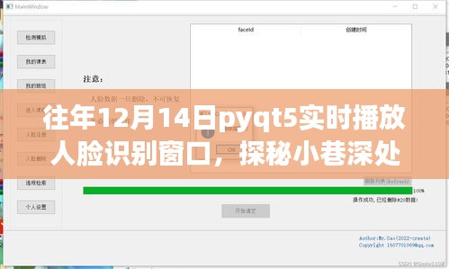 PyQt5人臉識別魔法窗口，探秘小巷深處的神秘空間實(shí)時播放功能
