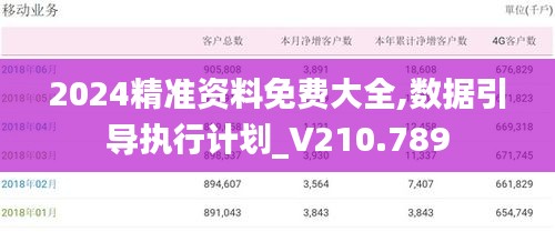 2024精準資料免費大全,數(shù)據(jù)引導執(zhí)行計劃_V210.789