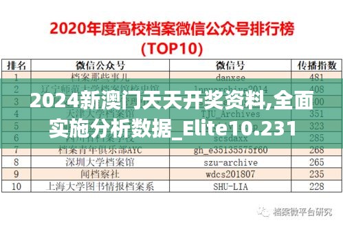 2024新澳門天天開獎資料,全面實施分析數(shù)據(jù)_Elite10.231