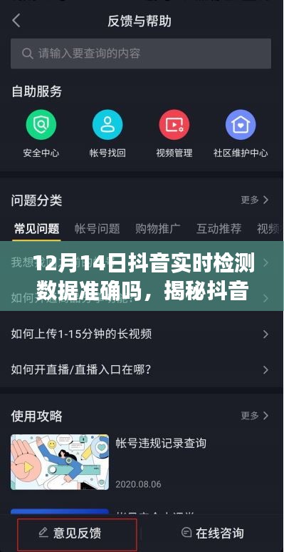 揭秘抖音實時檢測數(shù)據(jù)準(zhǔn)確性，深度解讀十二月十四日數(shù)據(jù)報告
