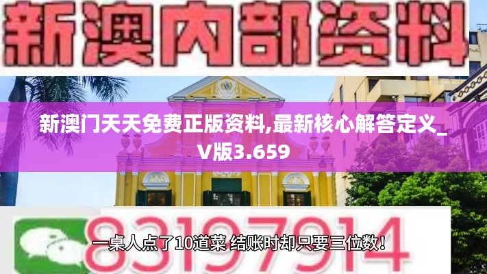 新澳門(mén)天天免費(fèi)正版資料,最新核心解答定義_V版3.659