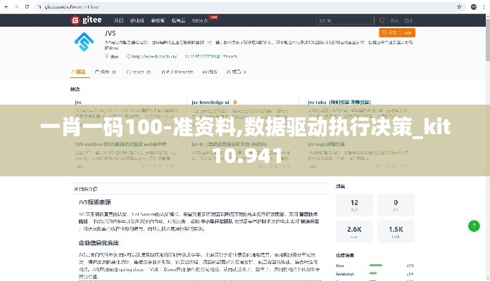 一肖一碼100-準(zhǔn)資料,數(shù)據(jù)驅(qū)動執(zhí)行決策_(dá)kit10.941