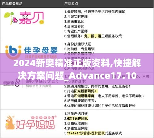 2024新奧精準(zhǔn)正版資料,快捷解決方案問題_Advance17.109