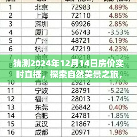 探索自然美景之旅與房?jī)r(jià)預(yù)測(cè)，揭秘心靈寧?kù)o背后的房?jī)r(jià)走勢(shì)——2024年房?jī)r(jià)實(shí)時(shí)直播展望