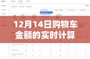 獨家揭秘，12月14日購物車金額實時計算，輕松掌控消費大計！