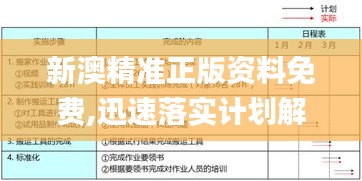 新澳精準(zhǔn)正版資料免費,迅速落實計劃解答_AP14.813