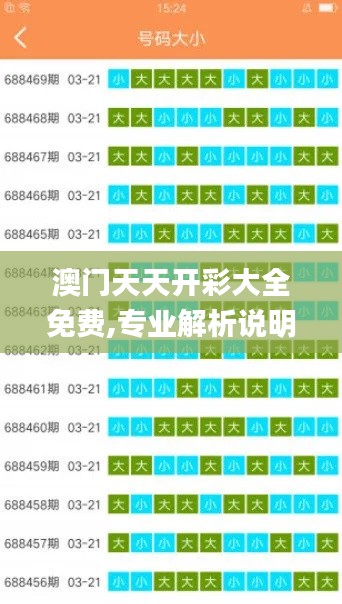 澳門(mén)天天開(kāi)彩大全免費(fèi),專業(yè)解析說(shuō)明_UHD5.982