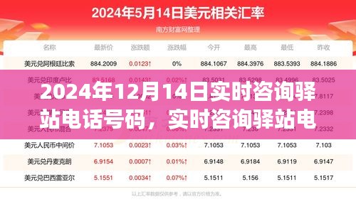 實(shí)時(shí)咨詢驛站電話號(hào)碼服務(wù)詳解，2024年12月14日更新