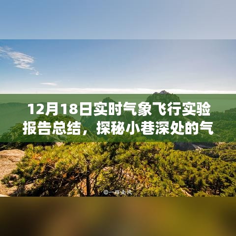 探秘小巷深處的氣象奇緣，12月18日實(shí)時(shí)氣象飛行實(shí)驗(yàn)報(bào)告總結(jié)與展望