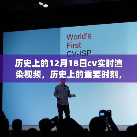 歷史上的十二月十八日，CV實時渲染技術(shù)革新之旅回顧