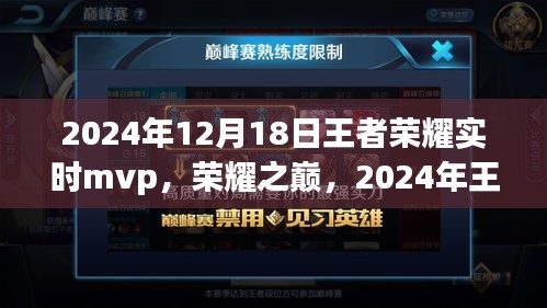 2024年王者榮耀實時MVP盛典，榮耀之巔的回望與前瞻
