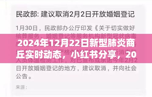 2024年12月22日新型肺炎商丘實時動態(tài)更新，小紅書分享最新消息