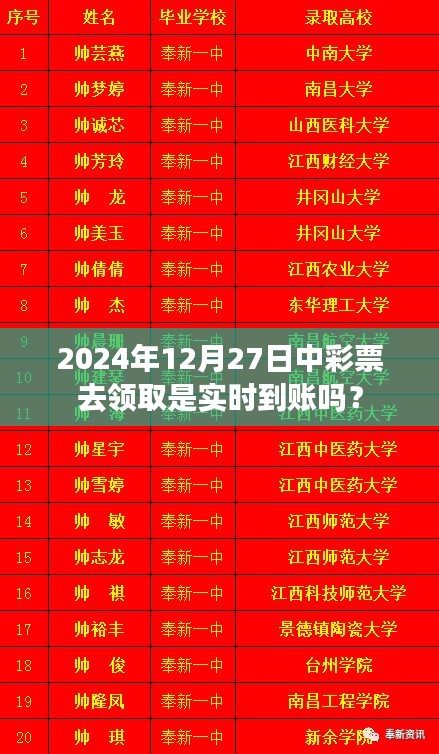 關(guān)于彩票領(lǐng)獎實時到賬嗎？解答在文章中揭曉
