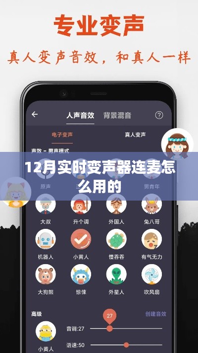 實(shí)時(shí)變聲器連麥?zhǔn)褂弥改希?2月最新教程