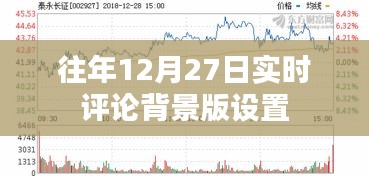 關(guān)于往年12月27日實(shí)時(shí)評論背景版設(shè)置詳解