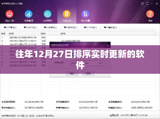 年終軟件排行，實時更新軟件榜單 12月27日版