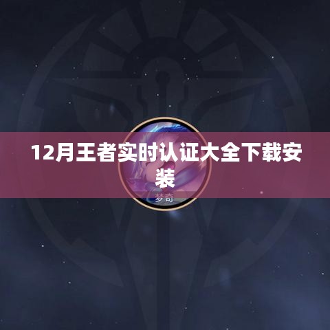 王者實(shí)時(shí)認(rèn)證大全下載指南，最新安裝攻略