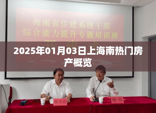 『2025年1月上海南熱門房產市場概覽』