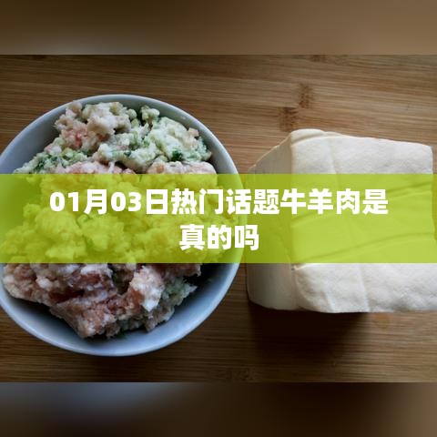 牛羊肉話題熱議，真假鑒別與消費(fèi)指南