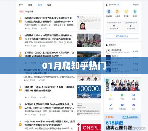 知乎熱門話題一網(wǎng)打盡，深度解析一月熱點(diǎn)