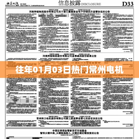 常州電機(jī)歷年元旦后熱門(mén)資訊回顧