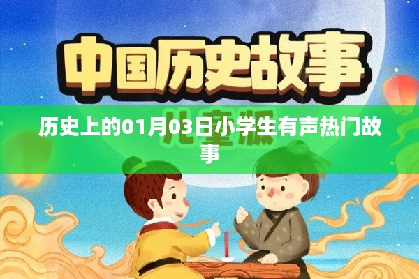 小學(xué)生有聲熱門故事，歷史上的那些日子之1月3日