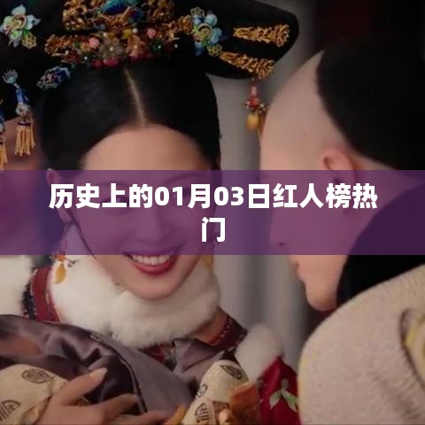 歷史上的名人榜，一月三日群星閃耀時(shí)刻
