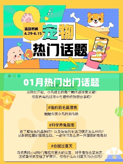 熱門話題聚焦，一月出門熱議話題盤點