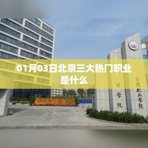 北京熱門職業(yè)榜單揭曉，最新三大熱門職業(yè)揭秘