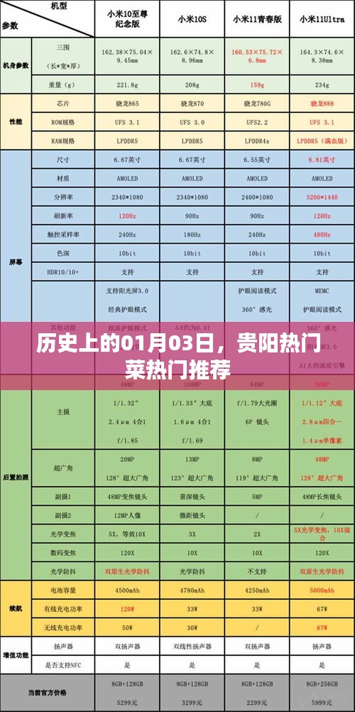 貴陽熱門菜推薦，歷史一月三日美食榜單