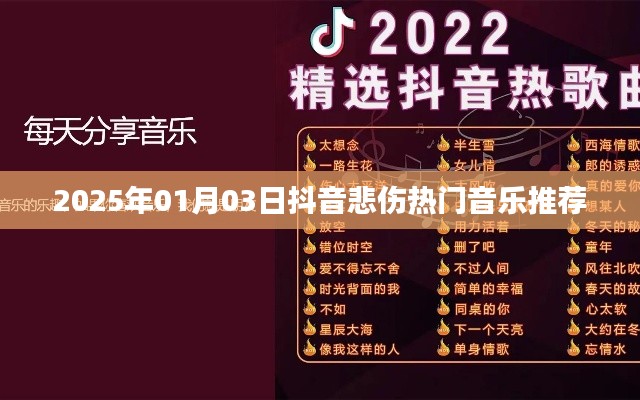 抖音悲傷熱門音樂推薦（2025年1月）