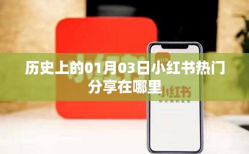 小紅書熱門分享歷史日期回顧，一月三日精彩瞬間