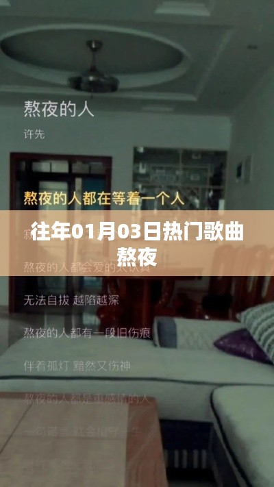 精選熬夜熱門歌曲回顧，歷年一月三日必聽榜單推薦