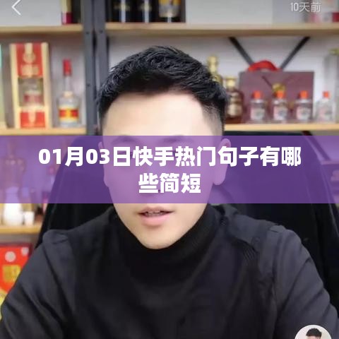 快手熱門句子精選，一月三日最新流行短句