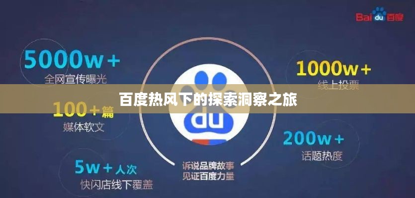 百度熱風(fēng)下的探索洞察之旅