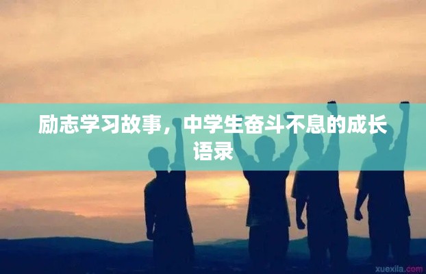 勵(lì)志學(xué)習(xí)故事，中學(xué)生奮斗不息的成長(zhǎng)語(yǔ)錄